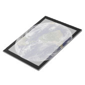 Hurrikan Sandy an der Ostküste der USA. 2 Notizblock (angewinkelt)