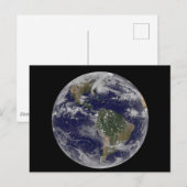 Hurrikan Sandy an der Ostküste der USA. 2 Postkarte (Vorne/Hinten)