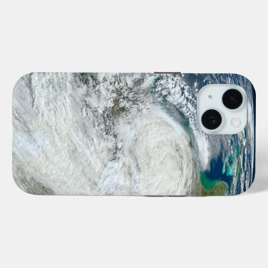 Hurrikan Sandy an der Ostküste der USA. 3 Case-Mate iPhone Hülle (Rückseite (Horizontal))