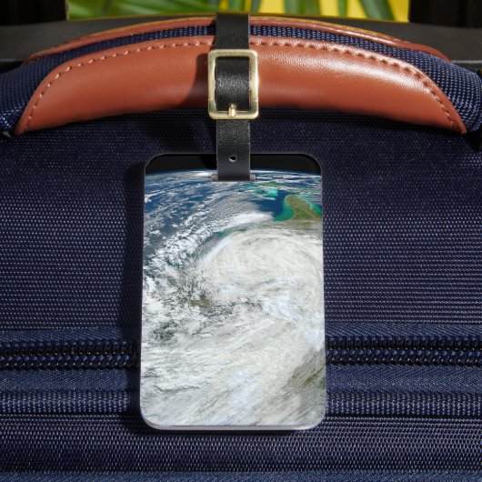 Hurrikan Sandy an der Ostküste der USA. 3 Gepäckanhänger (Vorderseite Insitu 2)