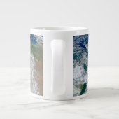 Hurrikan Sandy an der Ostküste der USA. 3 Jumbo-Tasse (Rückseite)