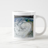 Hurrikan Sandy an der Ostküste der USA. 3 Jumbo-Tasse (Rechts)