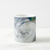 Hurrikan Sandy an der Ostküste der USA. 3 Kaffeetasse (Mittel)