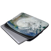 Hurrikan Sandy an der Ostküste der USA. 3 Laptopschutzhülle (Vorne Knopf)