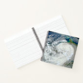 Hurrikan Sandy an der Ostküste der USA. 3 Notizblock (Innenseite)