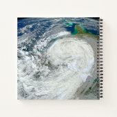 Hurrikan Sandy an der Ostküste der USA. 3 Notizblock (Rückseite)