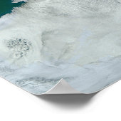 Hurrikan Sandy an der Ostküste der USA. 3 Poster (Ecke)