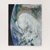 Hurrikan Sandy an der Ostküste der USA. 3 Puzzle (Vertikal)