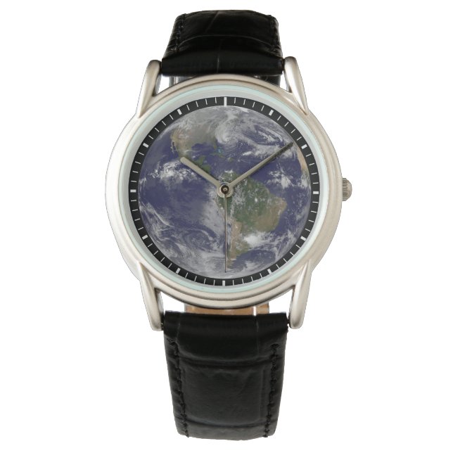 Hurrikan Sandy an der Ostküste der USA. Armbanduhr (Vorderseite)