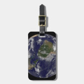 Hurrikan Sandy an der Ostküste der USA. Gepäckanhänger (Vorderseite vertikal)