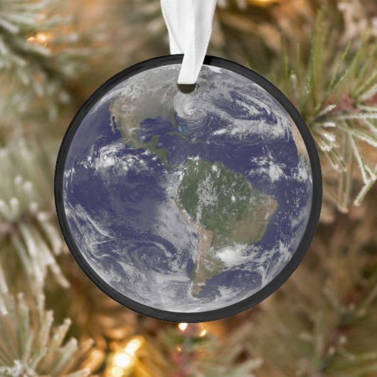 Hurrikan Sandy an der Ostküste der USA. Ornament (Baum)