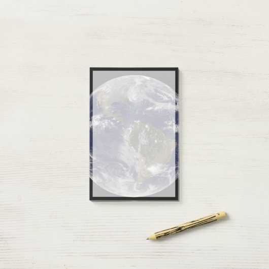 Hurrikan Sandy an der Ostküste der USA. Post-it Klebezettel (Auf Schreibtisch)