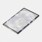 Hurrikan Sandy an der Ostküste der USA. Post-it Klebezettel (angewinkelt)