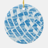 Hurrikan Sandy Keramik Ornament (Hinten)