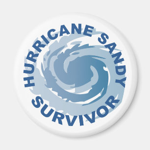 Hurrikan-Sandy-Überlebender 2012 Magnet