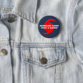 Hurrikan Sandy - was für ein Dandy! Button (Beispiel)