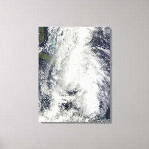 Hurrikan Tomas Leinwanddruck