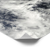 Hurrikan Tomas Poster (Ecke)