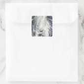 Hurrikan Tomas Quadratischer Aufkleber (Tasche)