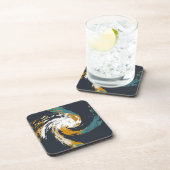 Hurrikan Twirl Getränkeuntersetzer (Rechte Seite)