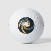 Hurrikan Twirl Golfball (Vorderseite)