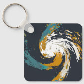 Hurrikan Twirl Schlüsselanhänger (Vorderseite)