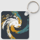 Hurrikan Twirl Schlüsselanhänger (Rückseite)
