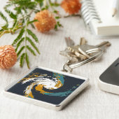 Hurrikan Twirl Schlüsselanhänger (Seite)