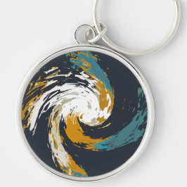 Hurrikan Twirl Schlüsselanhänger