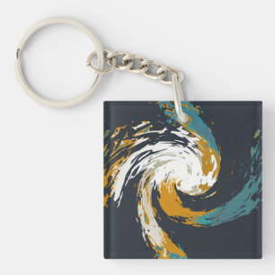 Hurrikan Twirl Schlüsselanhänger