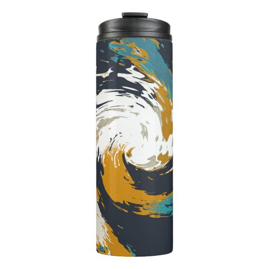 Hurrikan Twirl Thermosbecher (Vorderseite)