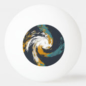 Hurrikan Twirl Tischtennisball (Rückseite)