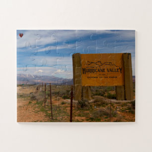 Hurrikan Valley Utah Puzzle