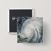 Hurrikan Wilma über Mexiko Button (Vorne & Hinten)