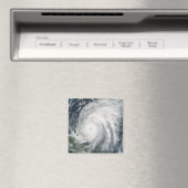 Hurrikan Wilma über Mexiko Magnet (In Situ (Geschirrspüler))