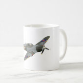 Hurrikan WW2-Kämpfer Kaffeetasse (VorderseiteRechts)