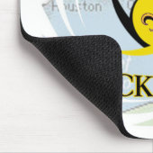 Hurrikane im Schwarzen u. im Gold Mousepad (Ecke)