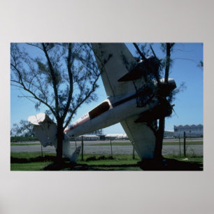 Hurrikanschaden, Kingston, Jamaika Poster