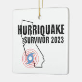 #Hurriquake Survivor 2023 Keramikornament (Links)