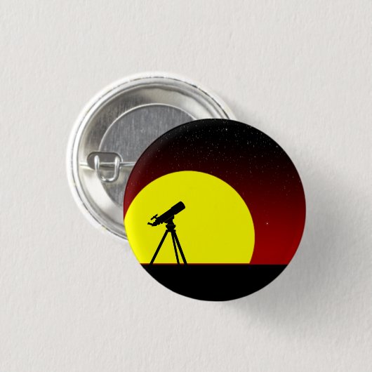Hurry Sunset Button (Vorne & Hinten)