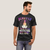 Hurry Up Luner Peace I Don't Have All Day Yoga Med T-Shirt (Vorne ganz)