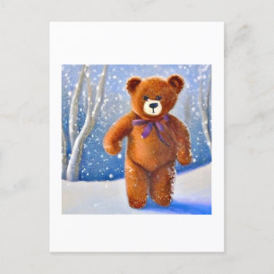 Hurson im Schnee Postkarte