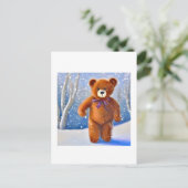 Hurson im Schnee Postkarte (Stehend Vorderseite)