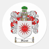 HURST-FAMILIENWAPPEN - HURSTCOAT VON WAFFEN