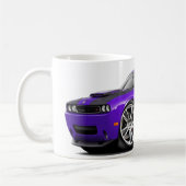 Hurst Herausforderer-lila Auto Kaffeetasse (Links)