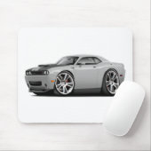 Hurst Herausforderer-Silber-Auto Mousepad (Mit Mouse)
