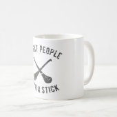 Hurst ich Menschen mit einem Schwanz-Gewitter Kaffeetasse (VorderseiteRechts)