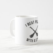 Hurst ich Menschen mit einem Schwanz-Gewitter Kaffeetasse (Vorderseite Links)