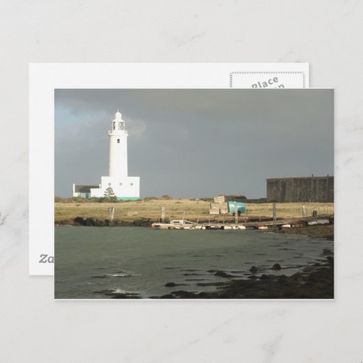 Hurst Lighthouse, Hampshire Postkarte (Vorne/Hinten)