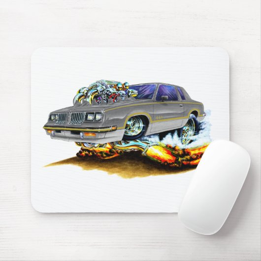 Hurst Olds Grau-Auto 1984-88 Mousepad (Mit Mouse)